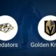 Nashville Predators Vs Vegas Golden Knights 2025