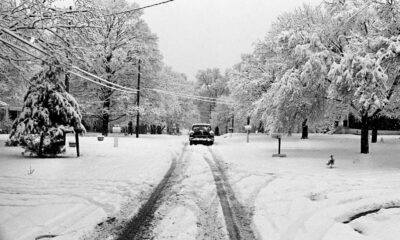 Nashville Winter Snow Flurries Icy Roads