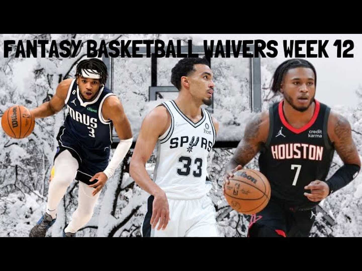 Nba Fantasy Basketball Waiver Wire Week 12