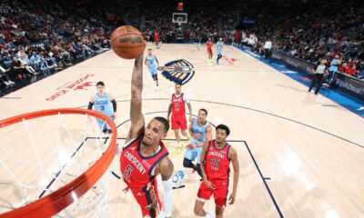 Nba Pelicans Vs Grizzlies Game Action