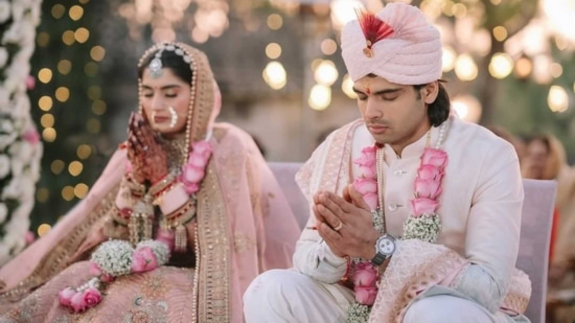 Neeraj Chopra Wedding Ceremony Photos