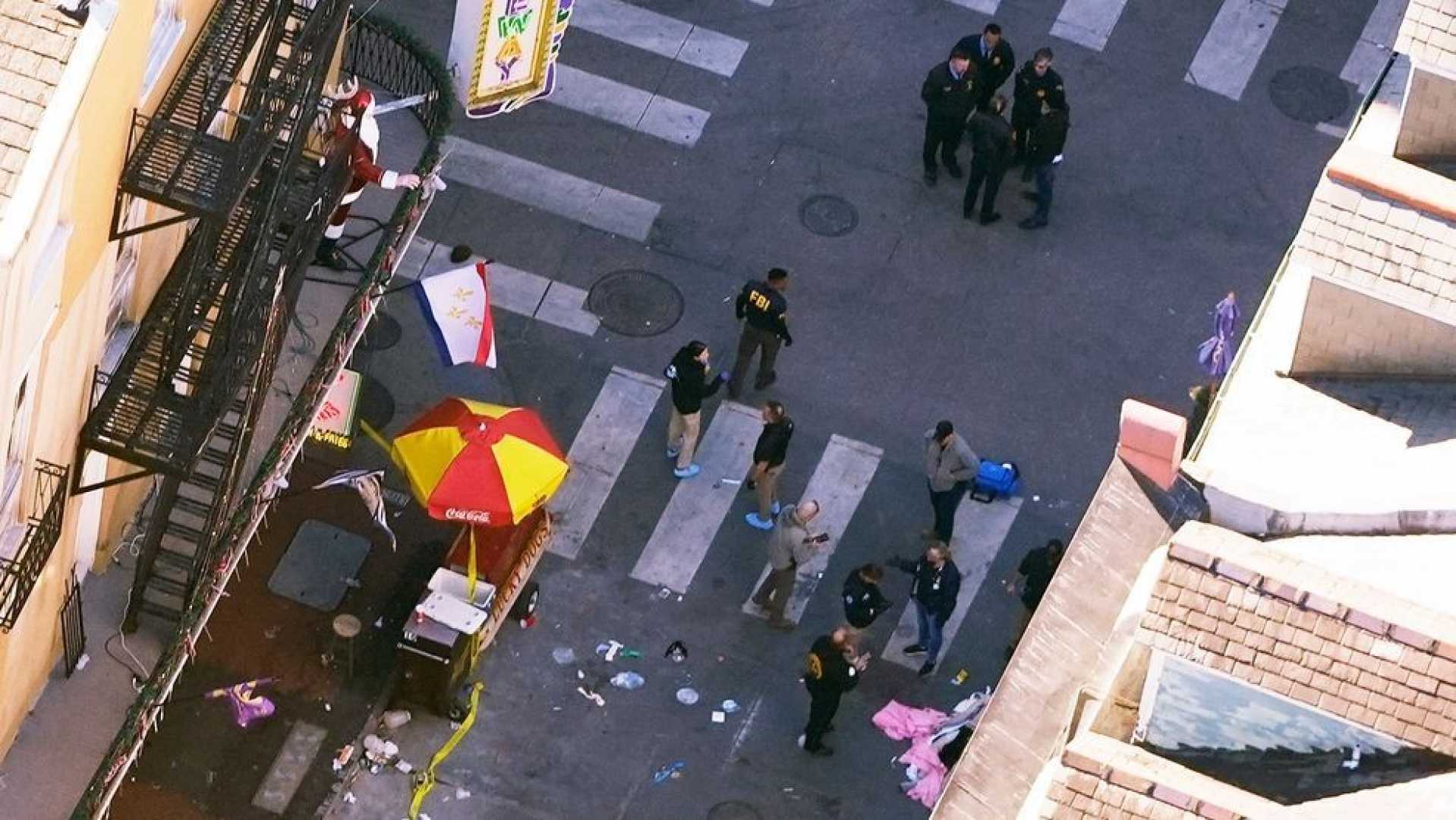 New Orleans Bourbon Street Terror Attack Aftermath