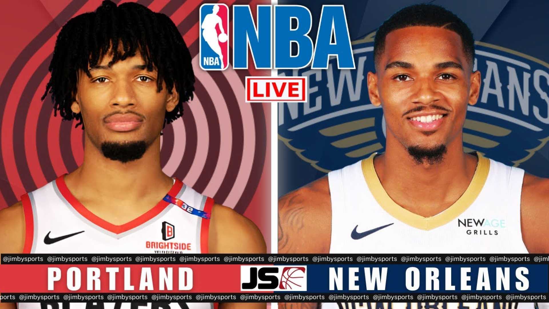 New Orleans Pelicans Vs Portland Trail Blazers 2025