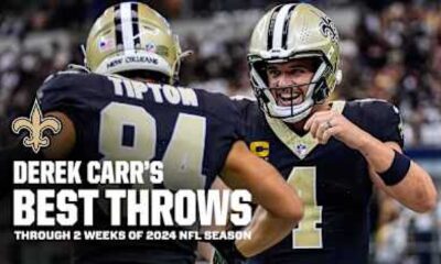 New Orleans Saints Derek Carr 2024 Nfl Season