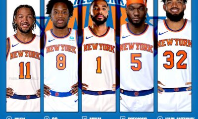 New York Knicks 2024 Starting Lineup