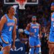 New York Knicks Vs Oklahoma City Thunder Basketball Game