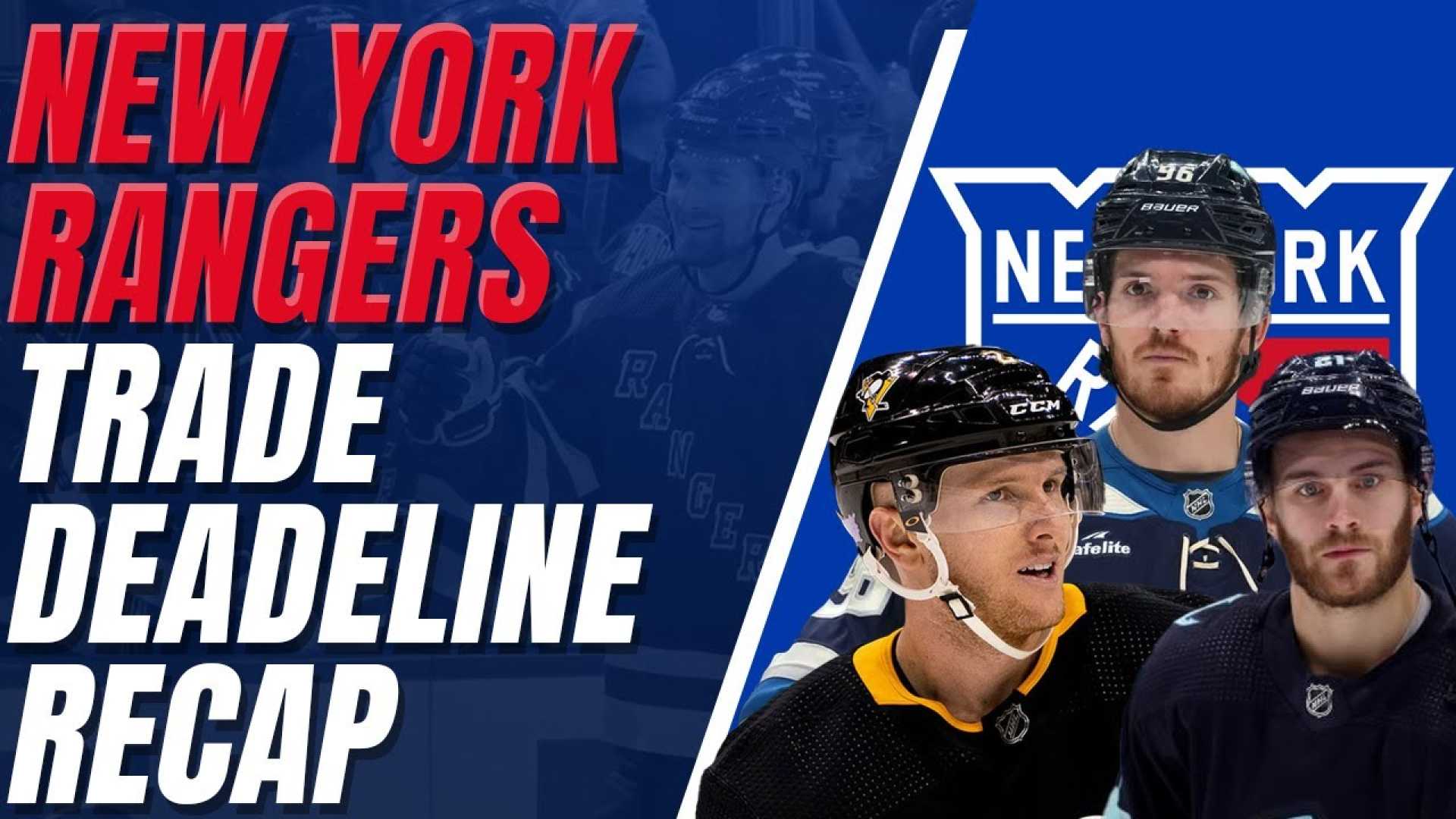 New York Rangers Trade Deadline 2024