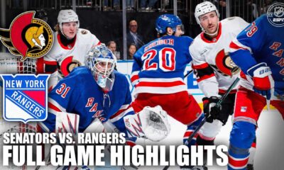 New York Rangers Vs Ottawa Senators Hockey Game