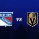 New York Rangers Vs Vegas Golden Knights 2025