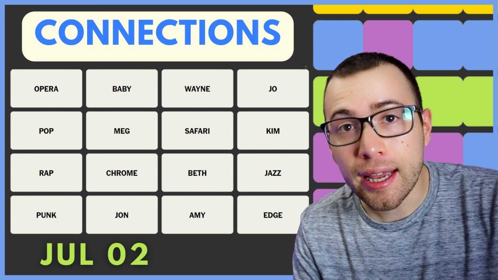 New York Times Connections Word Game Screenshot