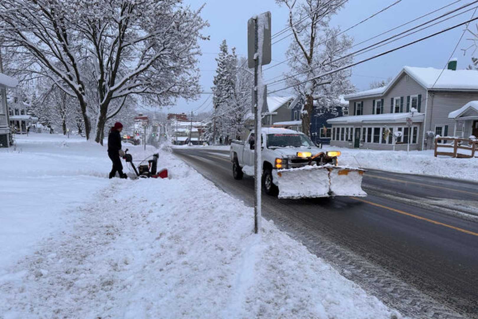 New York Winter Storm Lake Effect Snow