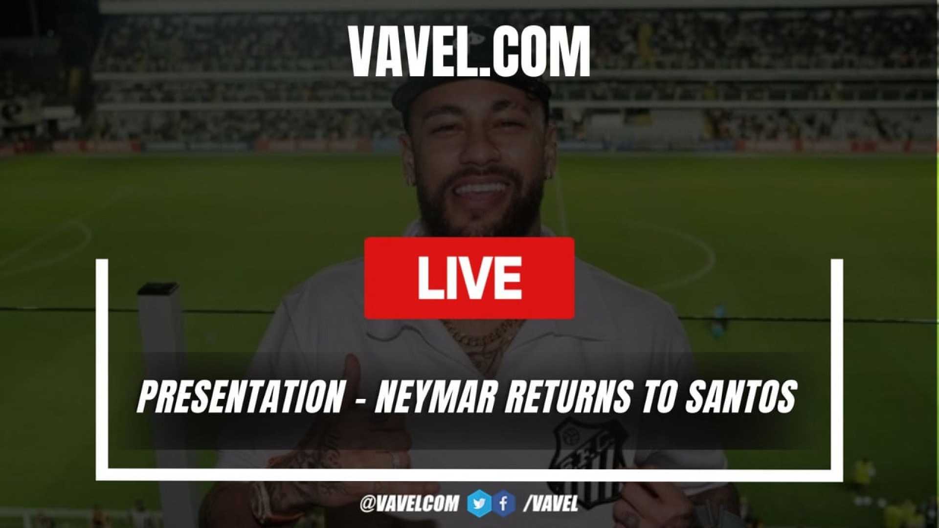 Neymar Santos 2025 Presentation Celebration