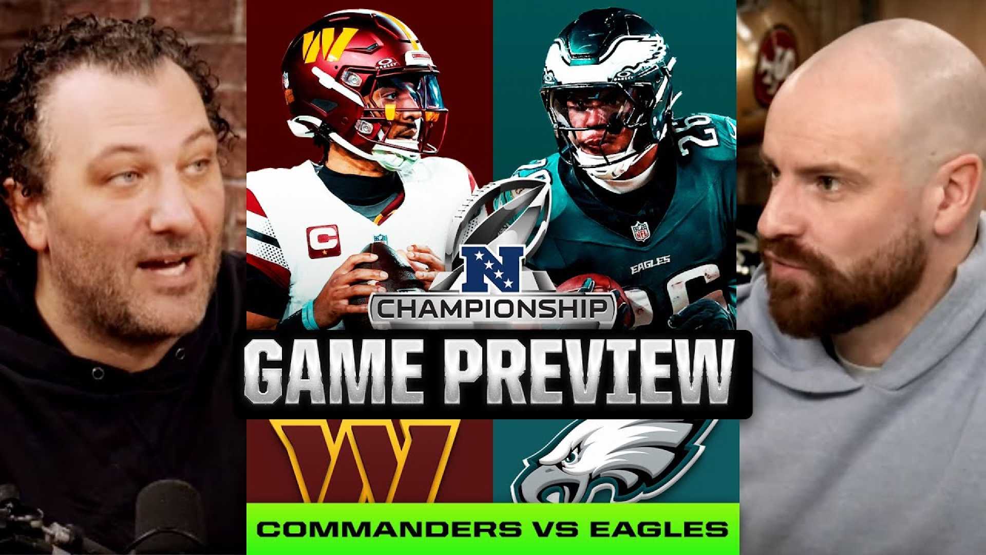 Nfc Championship Game Commanders Vs Eagles