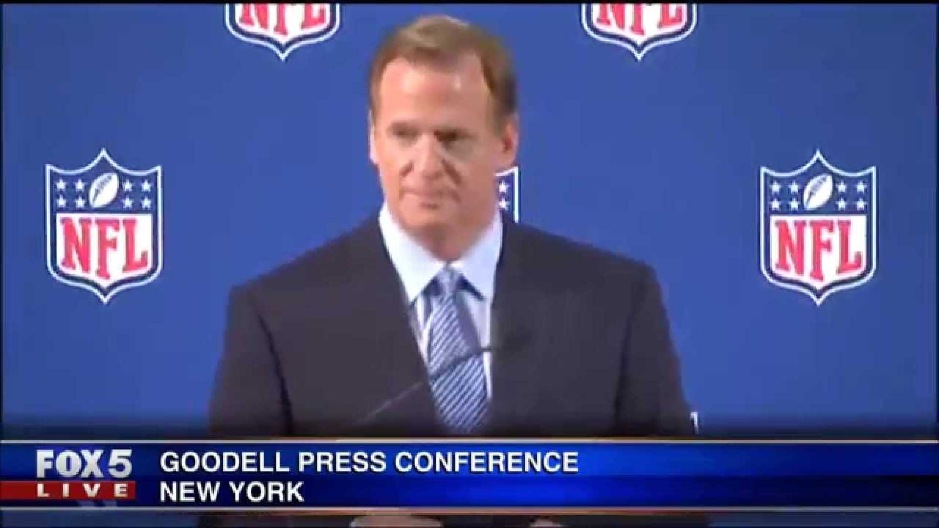 Nfl Commissioner Roger Goodell Press Conference