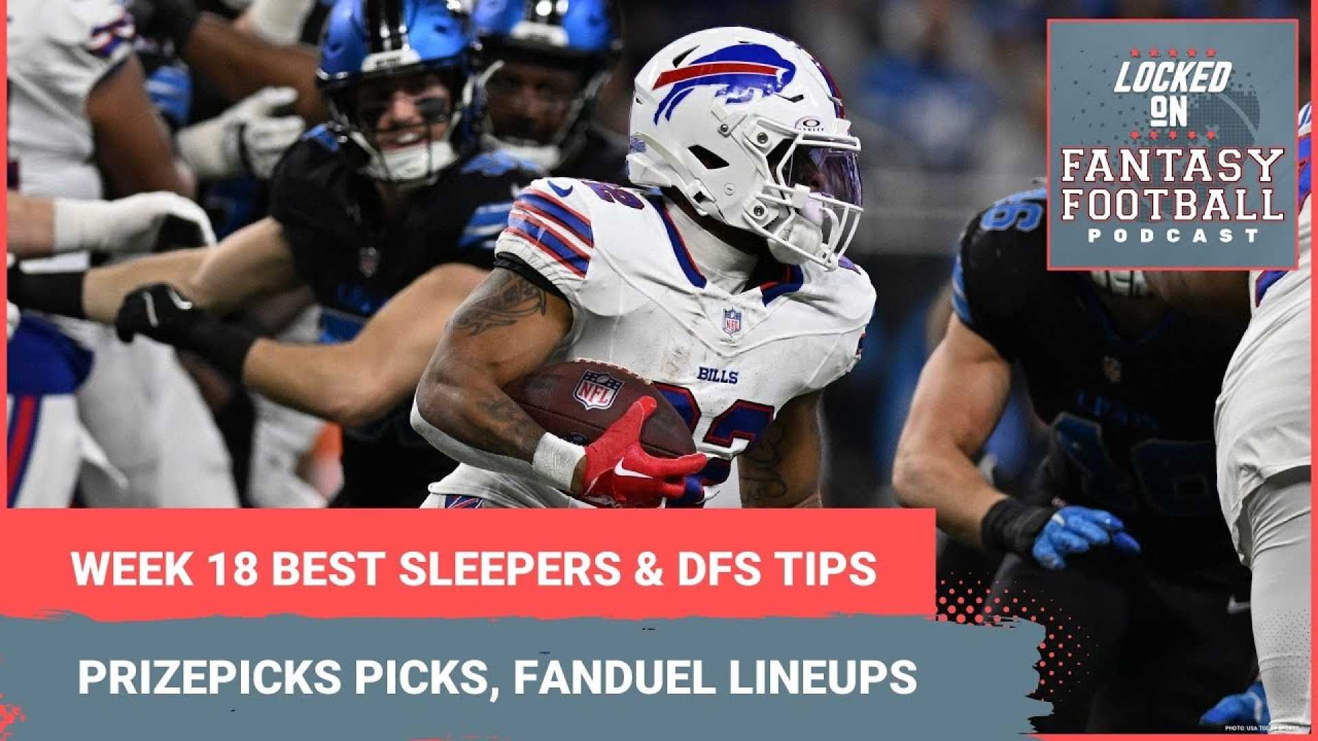 Nfl Dfs Sleeper Picks Week 18 2025