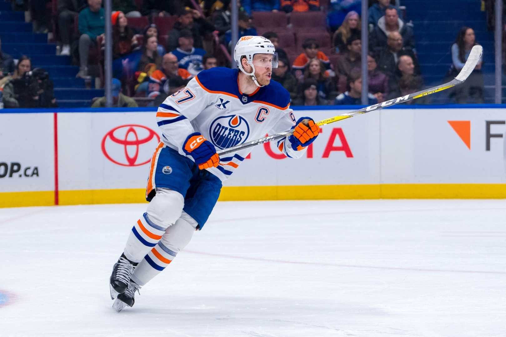 Nhl Mcdavid Oilers Kraken Game 2025