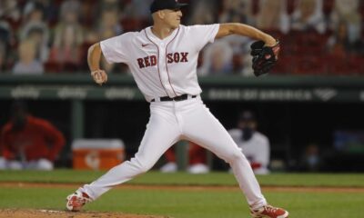 Nick Pivetta Pitching For Boston Red Sox