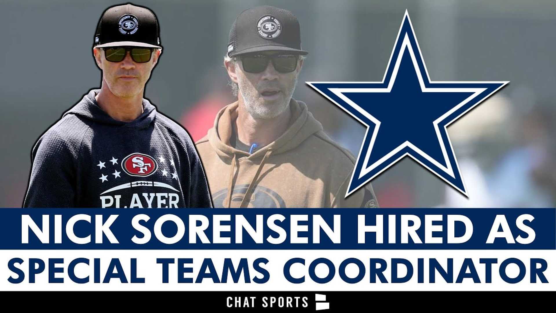 Nick Sorensen Dallas Cowboys Special Teams Coordinator