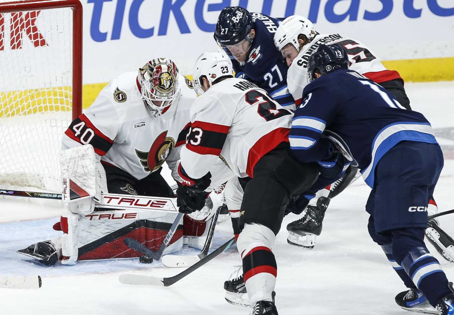 Nikolaj Ehlers Winnipeg Jets Game Action