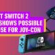 Nintendo Switch 2 Joy Con Optical Sensor Leak