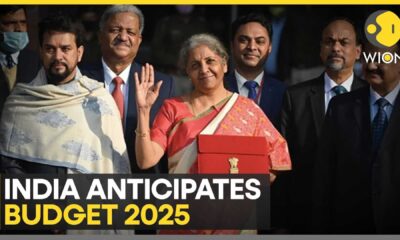 Nirmala Sitharaman Presenting India Budget 2025