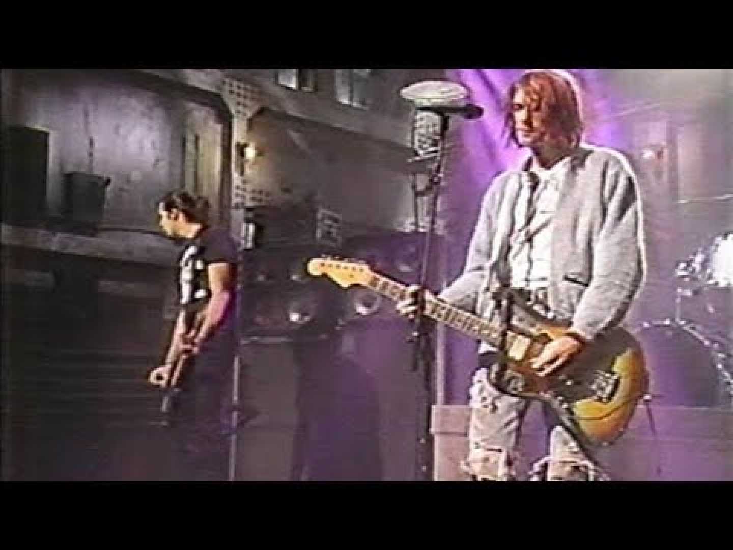 Nirvana Snl 1992 Performance Smells Like Teen Spirit