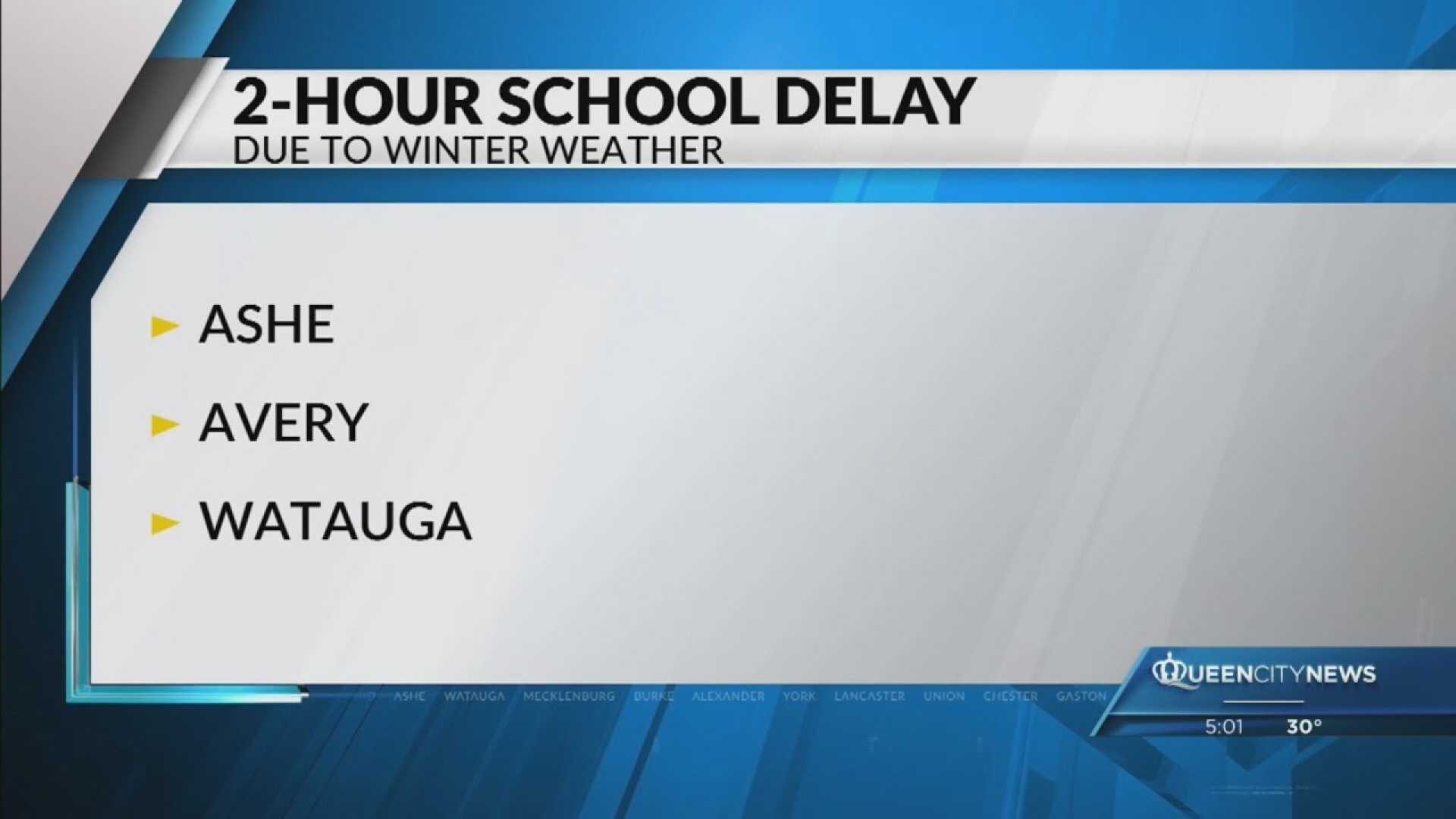 North Carolina Mountains Cold Weather School Closures