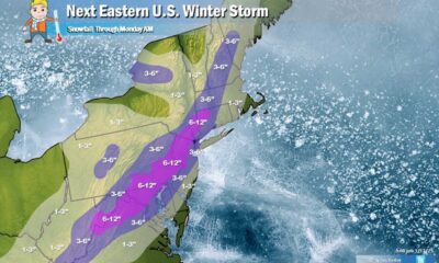 Northeast Winter Storm Snow Interstate 95 Corridor