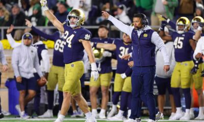 Notre Dame Football Jack Kiser Davis Sherwood