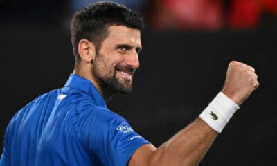 Novak Djokovic Australian Open 2025 Victory Celebration