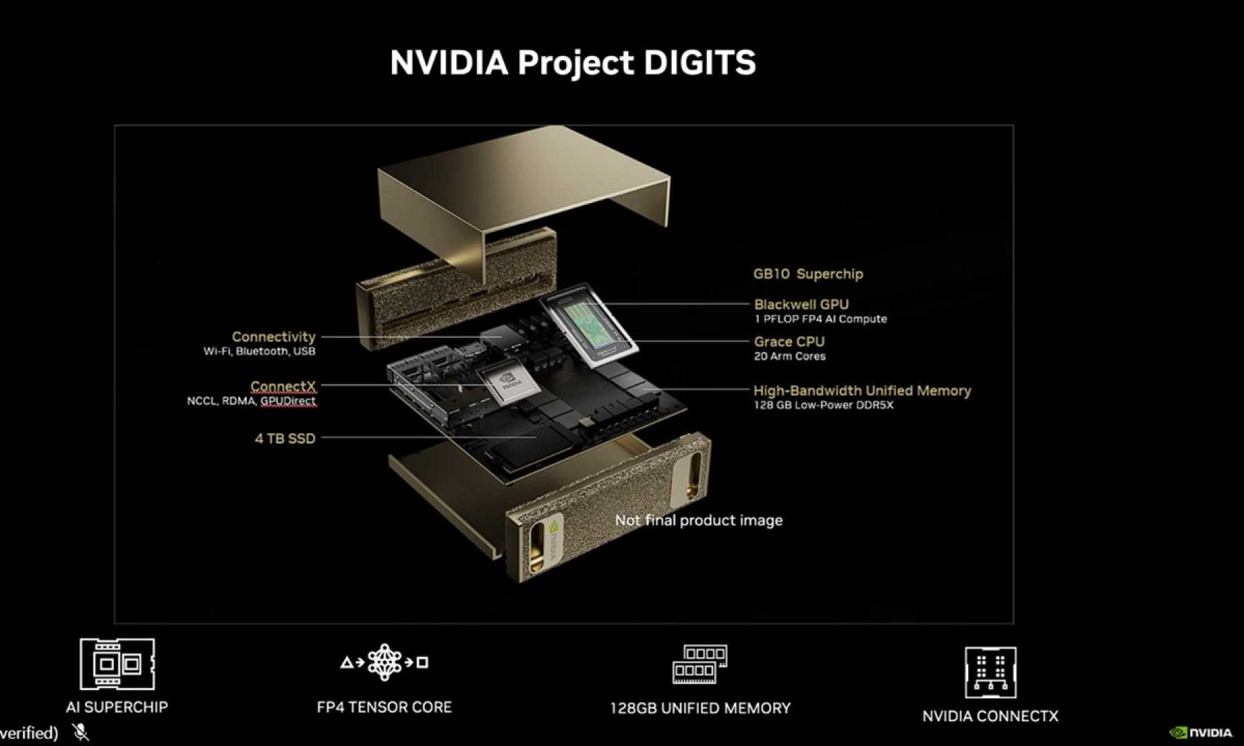 Nvidia Project Digits Gb10 Superchip