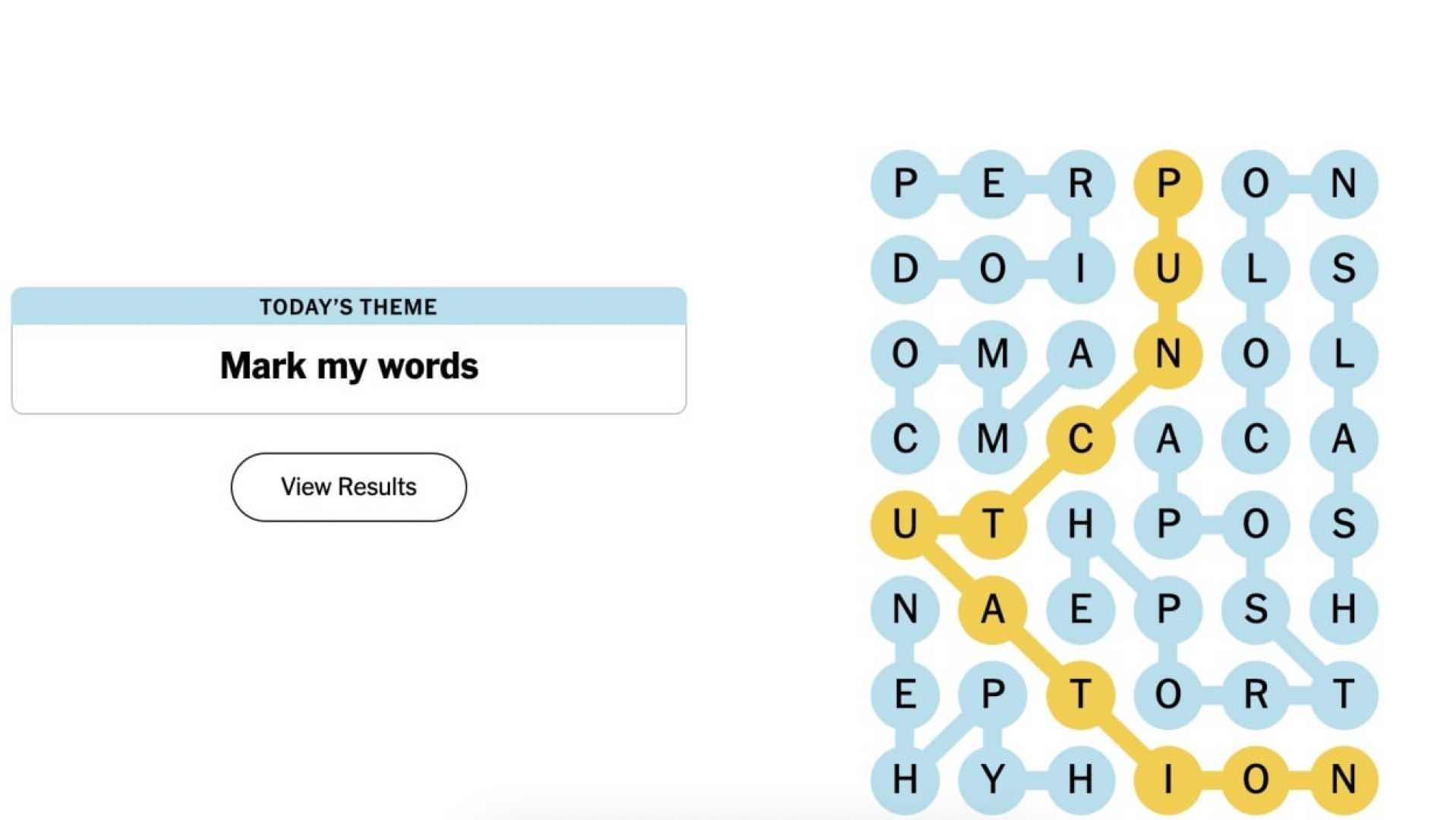 Nyt Strands Puzzle Tuna Themed Word Search