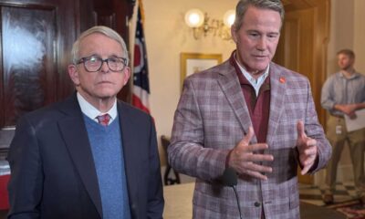 Ohio Lt. Gov. Jon Husted And Gov. Mike Dewine