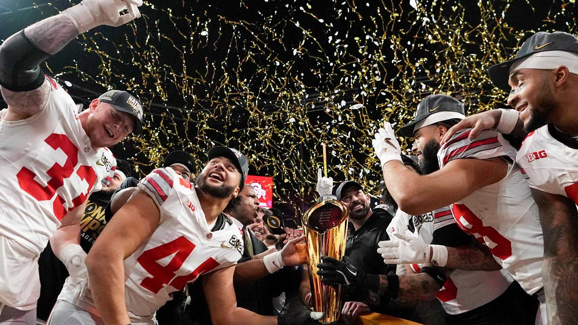 Ohio State Buckeyes 2025 National Championship Celebration