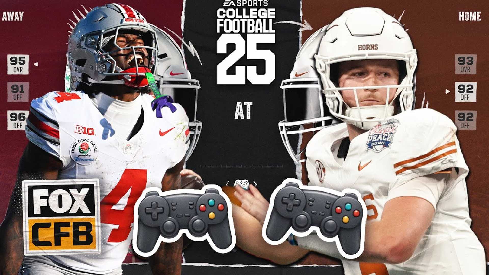 Ohio State Vs Texas Cotton Bowl 2025