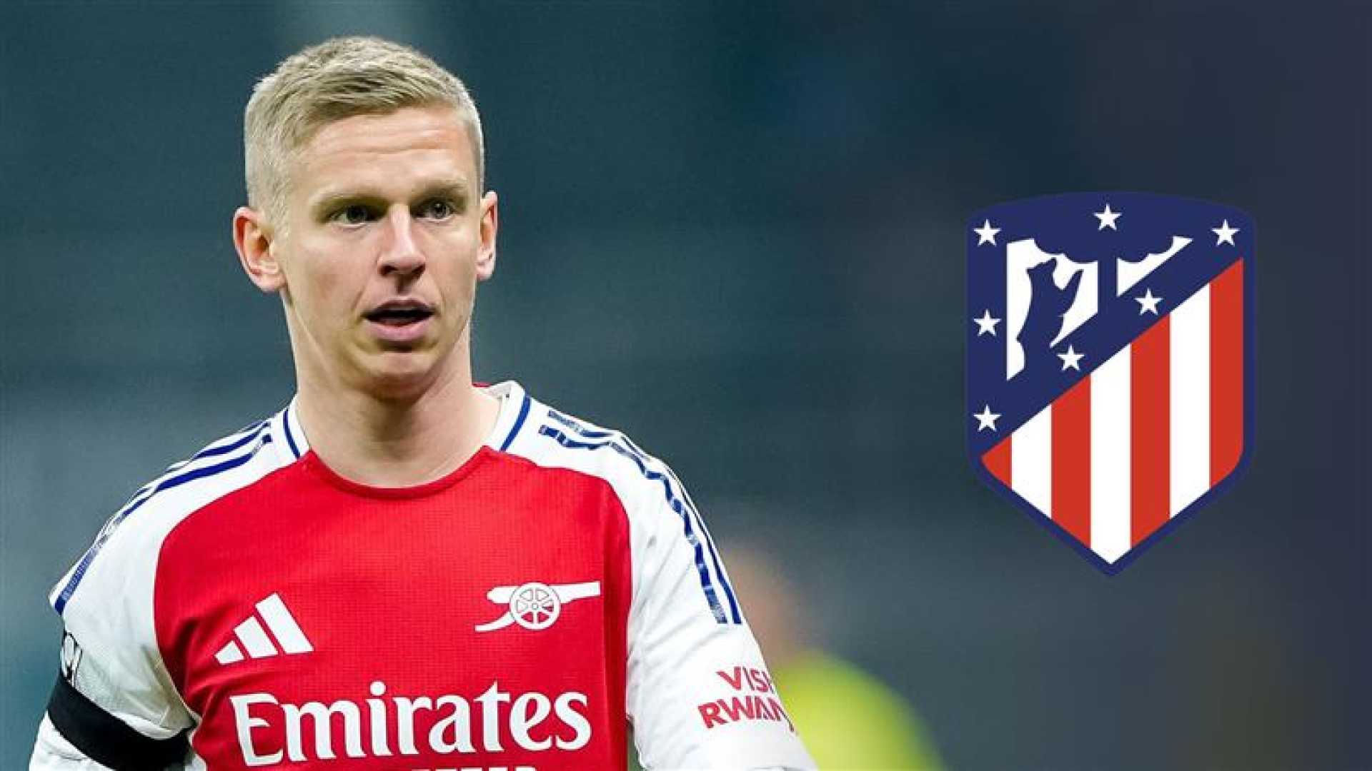 Oleksandr Zinchenko Arsenal Atletico Madrid Transfer Talks