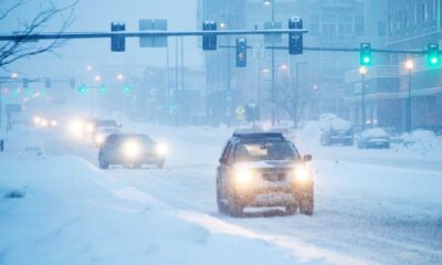 Omaha Nebraska Snow Capitol District February 2023