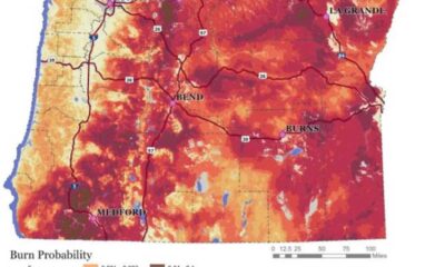 Oregon Wildfire Hazard Map 2024