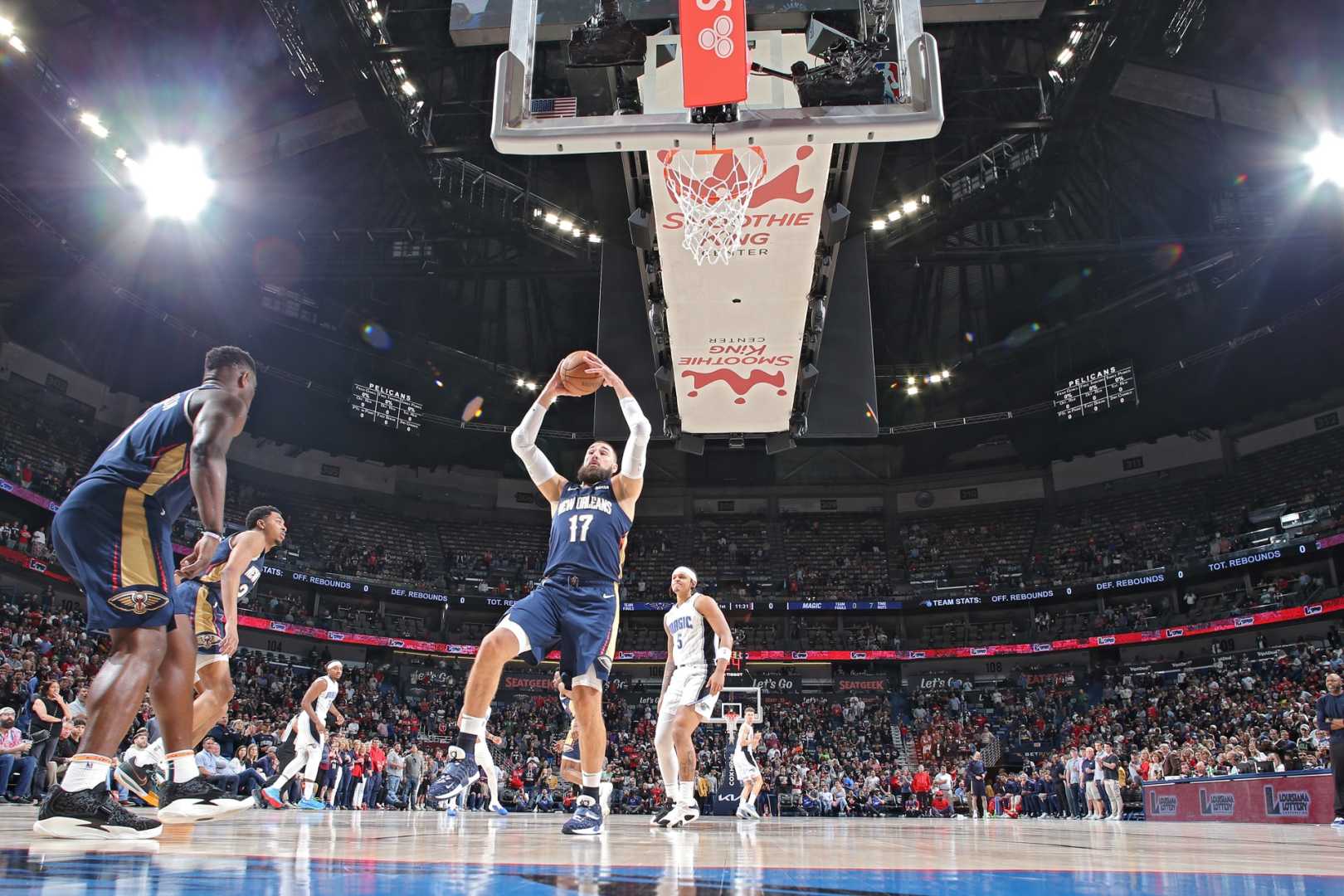 Orlando Magic Basketball Game Action Shot