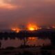 Otay Mountain Wildfire Aerial View 2025