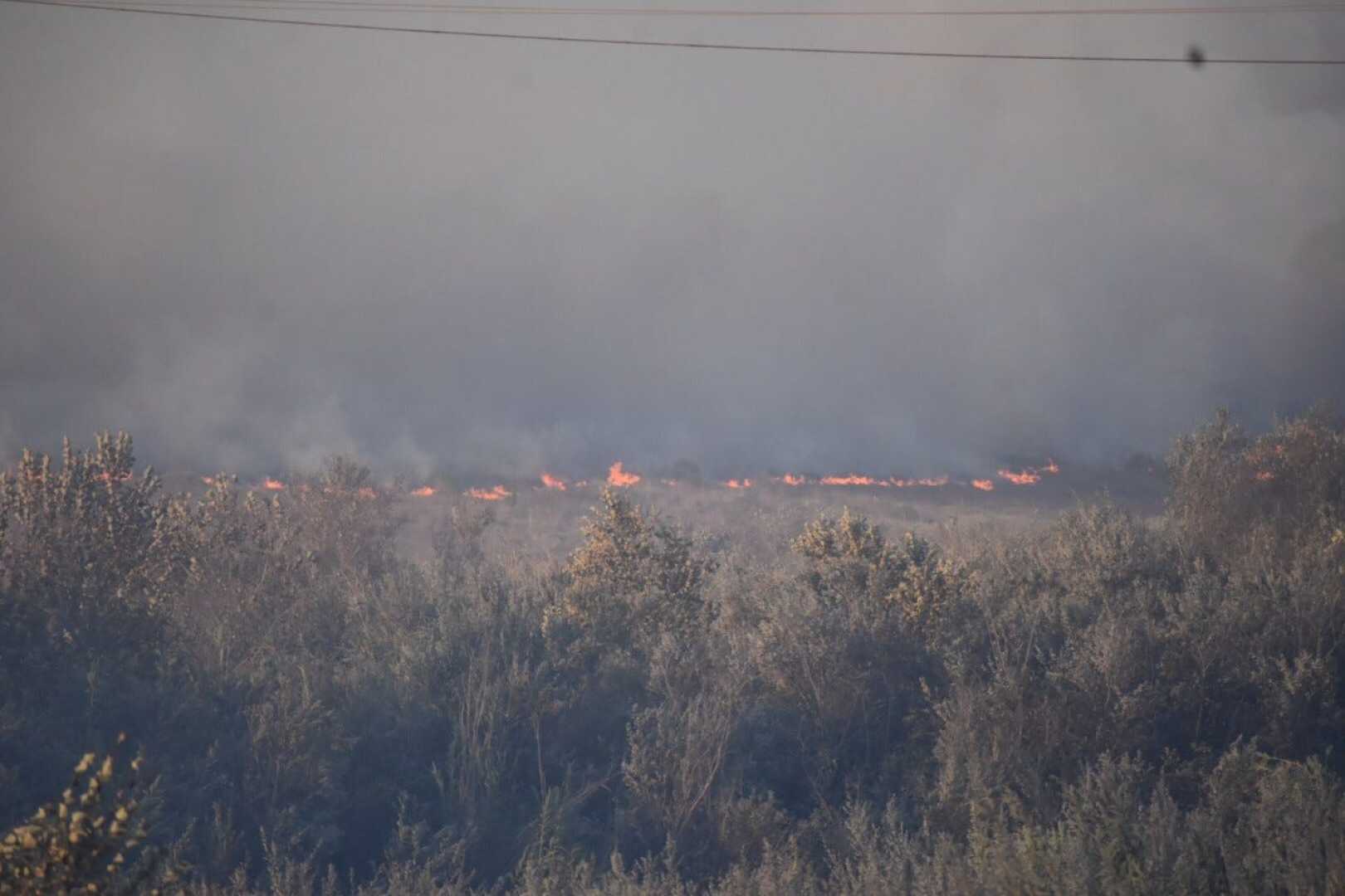 Oxnard Brush Fire Near Mcgrath State Beach