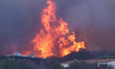 Palisades Fire From Culver City 2025