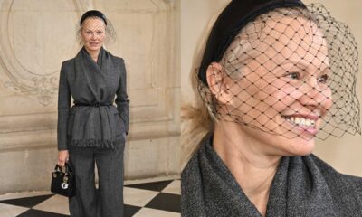 Pamela Anderson Paris Fashion Week 2025