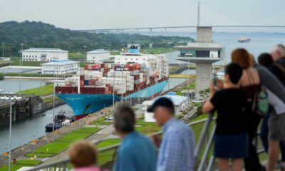 Panama Canal Ships Agua Clara Locks 2024