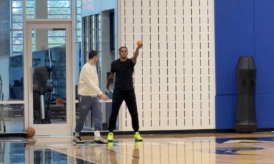 Paolo Banchero Orlando Magic Practice Court