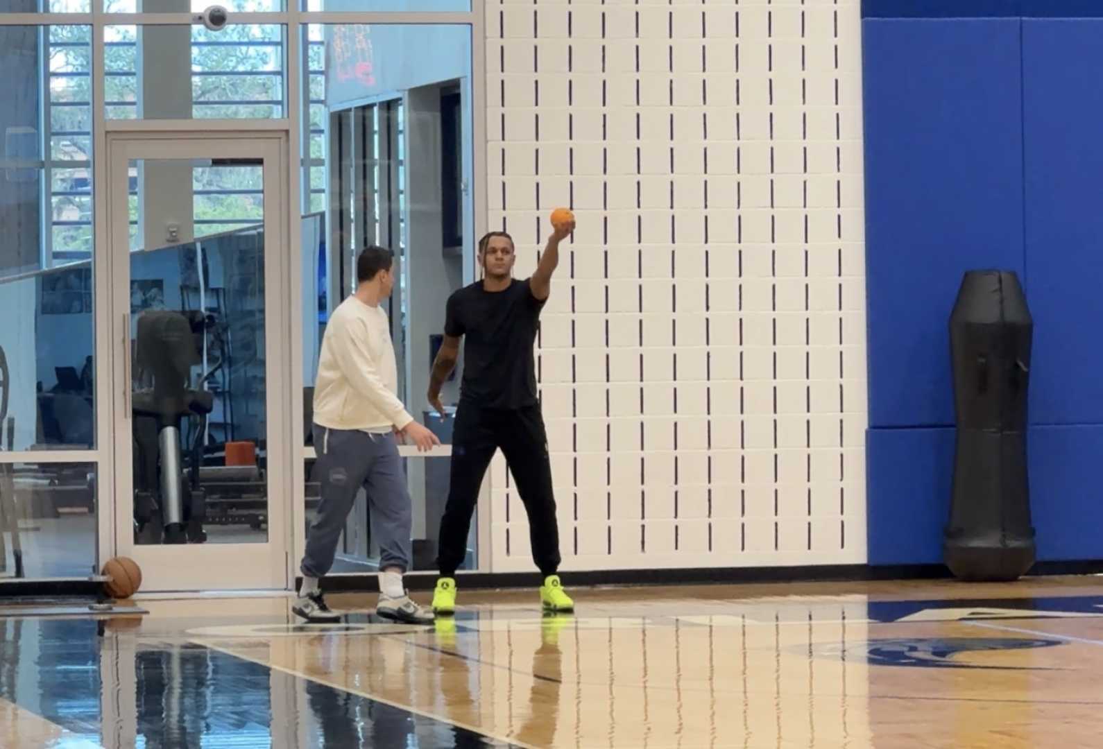 Paolo Banchero Orlando Magic Practice Court