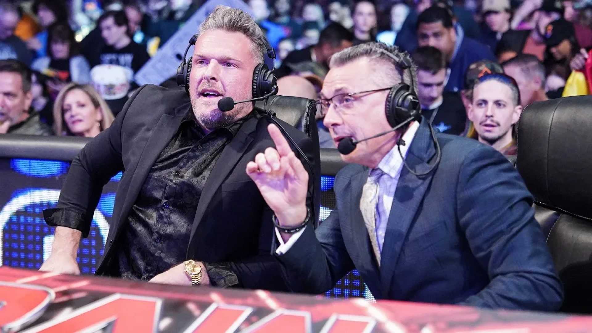 Pat Mcafee Wwe Raw Commentary 2025