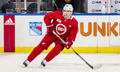 Patrick Kane Detroit Red Wings Nhl Game Action