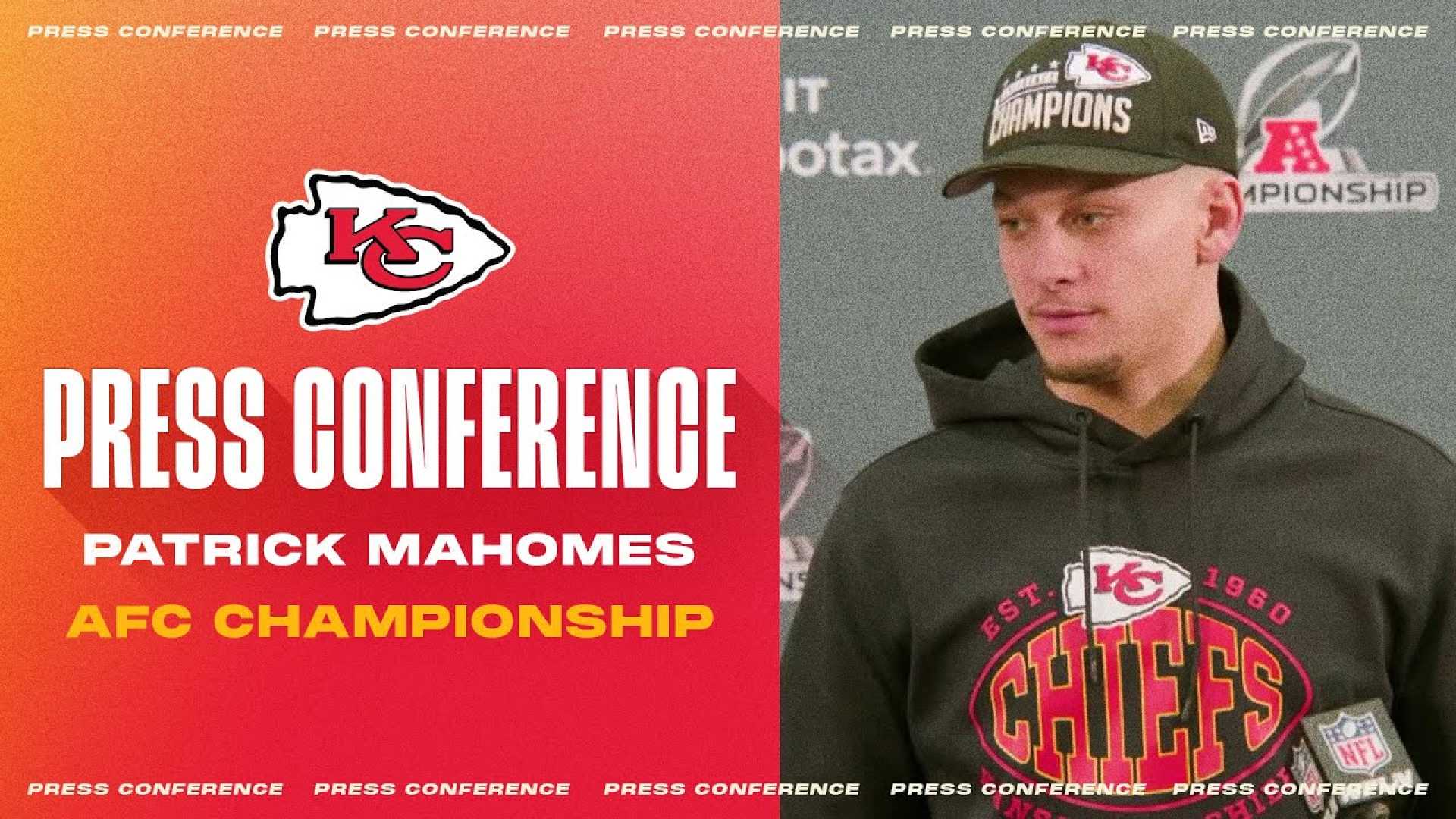 Patrick Mahomes Afc Championship Press Conference