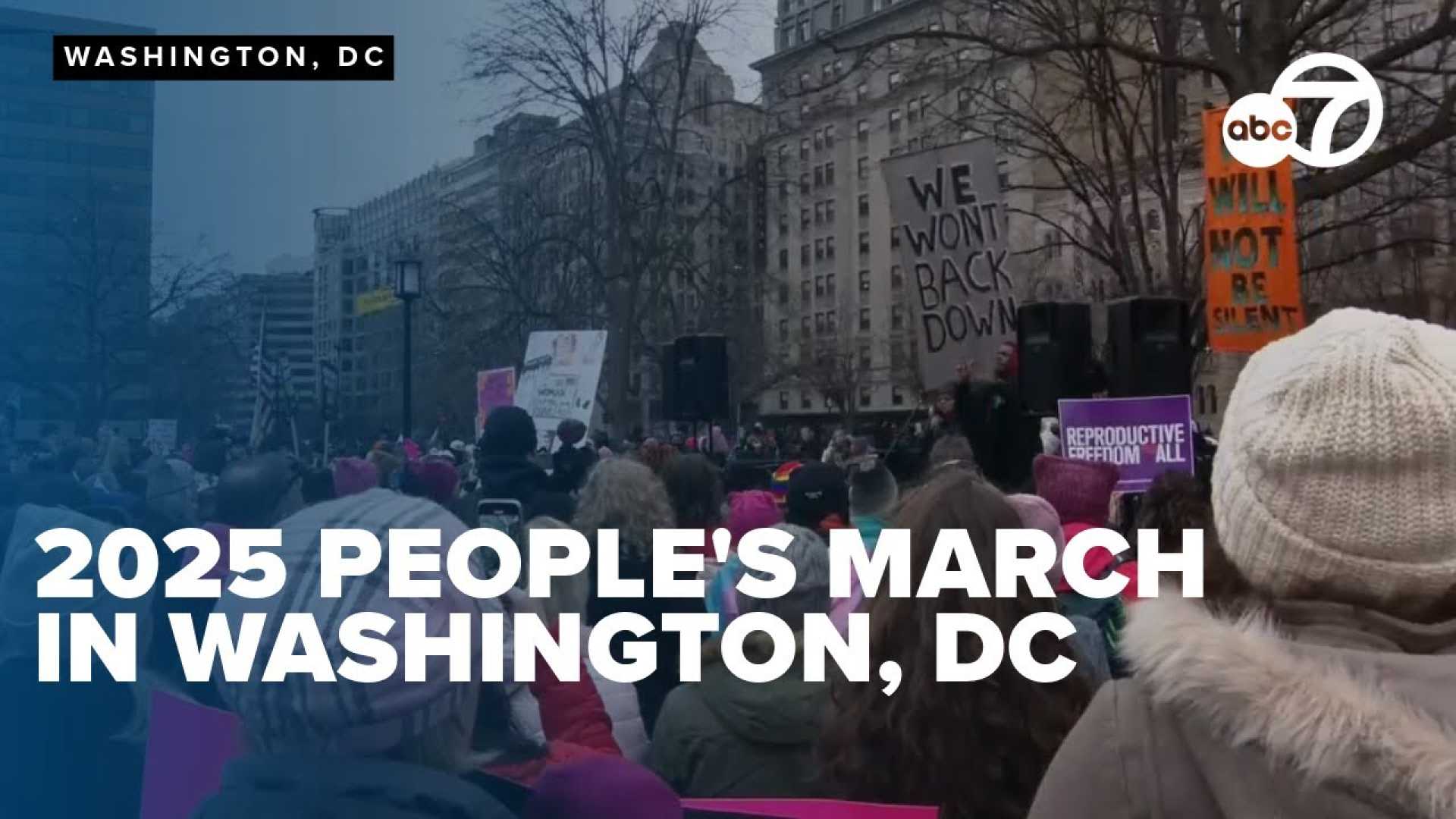 People's March Washington Dc 2025 Protest